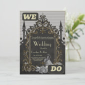 銀と黒の優雅さ。 招待状 (スタンド正面)