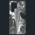 銀と黒の溶融 SAMSUNG GALAXY S22 ULTRAケース<br><div class="desc">劇的な効果、銀と黒の携帯電話ケースのサムスン22ウルトラ。デザインはiphone 13, 12等に転送できる。</div>