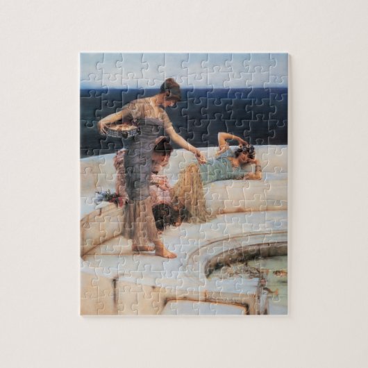 銀のお気に入り：ローレンス·アルマ·タデマ ジグソーパズル (縦)