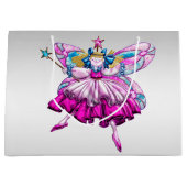 銀のかわいい妖精 ラージペーパーバッグ (正面)