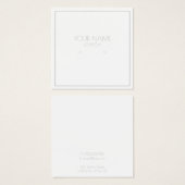 銀のイヤリン縁どグホルダー (正面&裏面)