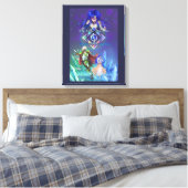 銀のイルカ佐賀：生と愛 キャンバスプリント (インサイチュ (寝室))