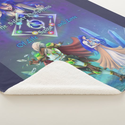 銀のイルカ佐賀:生と愛 シェルパブランケット (3/4)