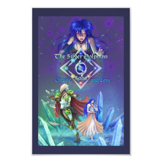 銀のイルカ佐賀：生と愛 フォトプリント            (正面)