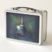 銀のイルカ佐賀：生と愛 メタルランチボックス (裏面)