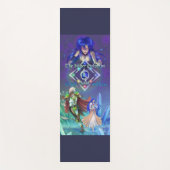 銀のイルカ佐賀：生と愛 ヨガマット (正面)