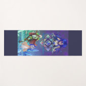 銀のイルカ佐賀：生と愛 ヨガマット (正面(横))