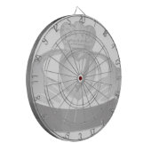 銀のカチャリング ダーツボード (正面左)