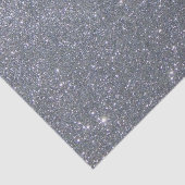 銀のグリッターが入ったティッシュペーパー 薄葉紙 (詳細)