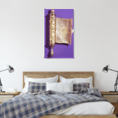 銀のケースでメギラー、ウィーン、c.1715 キャンバスプリント (インサイチュ (寝室))