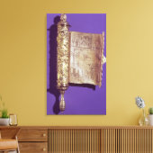 銀のケースでメギラー、ウィーン、c.1715 キャンバスプリント (インサイチュ (リビング))