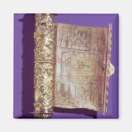 銀のケースでメギラー、ウィーン、c.1715 マグネット (正面)