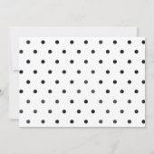 銀のジェンダーニュートラルベイビーシャワー（郵送） 招待状 (裏面)