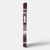 銀のバラの紫色の抽象芸術のプリント Case-Mate iPhoneケース (裏面 / 右)