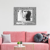 銀のバラ結婚が25周年を迎える キャンバスプリント (インサイチュ (リビング))