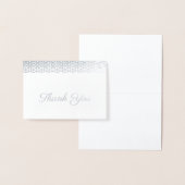 銀のフローラスノーフレークホタテありがとう 箔カード (ディスプレー)