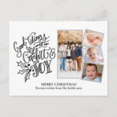 銀のモダン心地よい喜びの美点に関する脚本 ポストカード (正面)