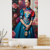 銀の冠を持つプリンセス ポスター (キッチン)