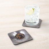 銀の喫煙者の灰皿のお尻おもしろい、 コースター (右側)