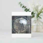 銀の地球 ポストカード (スタンド正面)