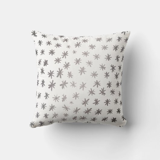 銀の星 クッション (裏面)