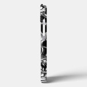 銀の泡にガラスまたは金属の色調 Case-Mate iPhoneケース (裏面 / 左)