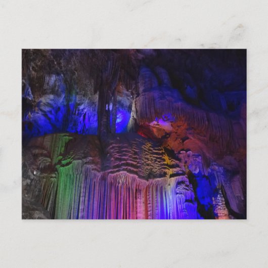 銀の洞窟（桂林、中国） ポストカード (正面)