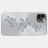 銀の海のカメ 海洋沿岸 Case-Mate iPhoneケース (裏面(横))