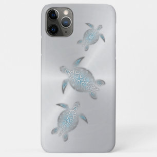 銀の海のカメ 海洋沿岸 iPhone 11 PRO MAXケース