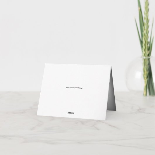 銀の結晶スノーフレーク・シーズンのグリーティングカード シーズンカード (裏面)