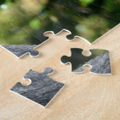 銀の背部ゴリラ ジグソーパズル (側面)