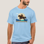 銀の裏地を探して Tシャツ (正面)