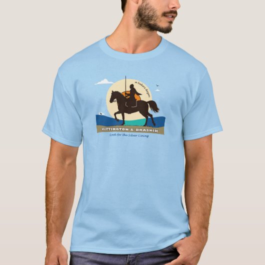 銀の裏地を探して Tシャツ (正面)