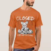 銀の証書閉鎖 Tシャツ (正面)