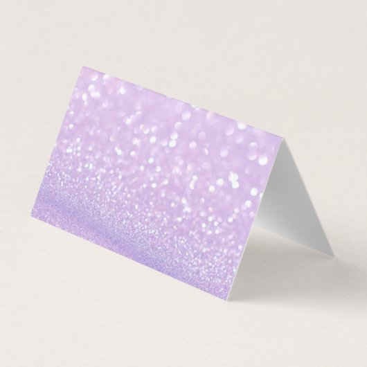 銀の輝エレガントかしい《写真》ぼけ味サンキューカード 名刺 (裏面)