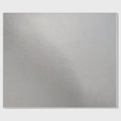 銀の金属背景の輝く輝き ラッピングペーパー (フラット)