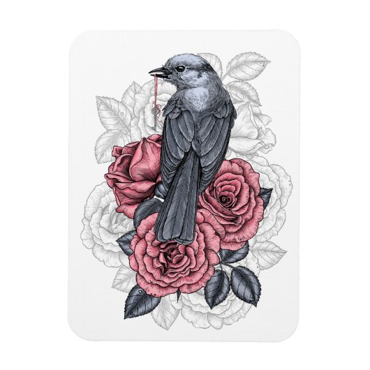 銀の鍵 マグネット (縦)