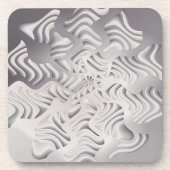 銀の雪片 コースター (正面)