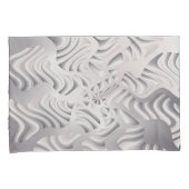 銀の雪片 枕カバー (正面右)