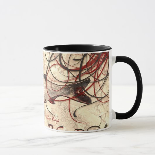 銀の鯉 マグカップ (右)