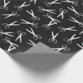 銀はパターンを切ります ラッピングペーパー (角)