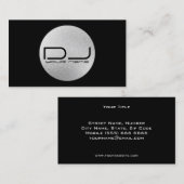 銀ぱくDJの名刺 名刺 (正面/裏面)