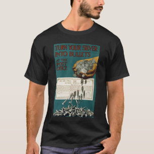 銀を弾丸にする Tシャツ