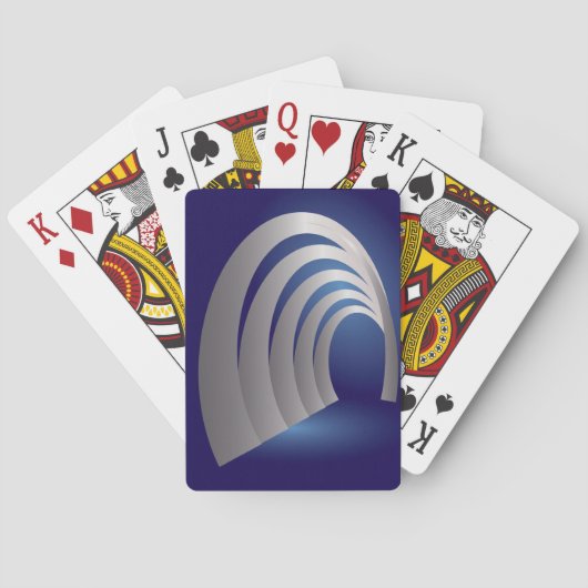 銀アーケードトンネル トランプ (裏面)