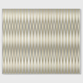 銀エレガントの絶妙な銀ストライプ色 ラッピングペーパー (フラット)