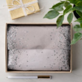 銀エレガントグリッター金フェイク属赤面ピンク 薄葉紙 (ギフト)