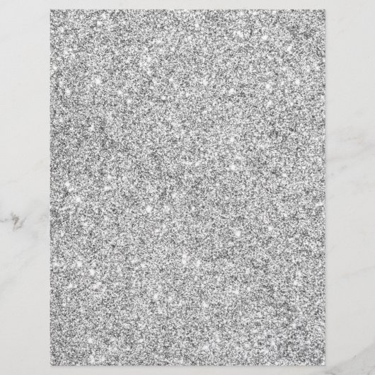 銀エレガントグリッター チラシ (正面)