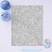 銀エレガントグリッター チラシ (シングル)