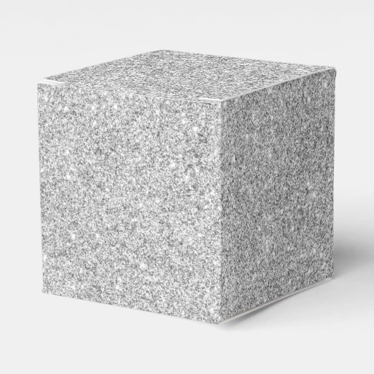 銀エレガントグリッター フェイバーボックス (正面サイド)