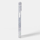 銀エレガントグリッター Case-Mate iPhoneケース (裏面 / 右)